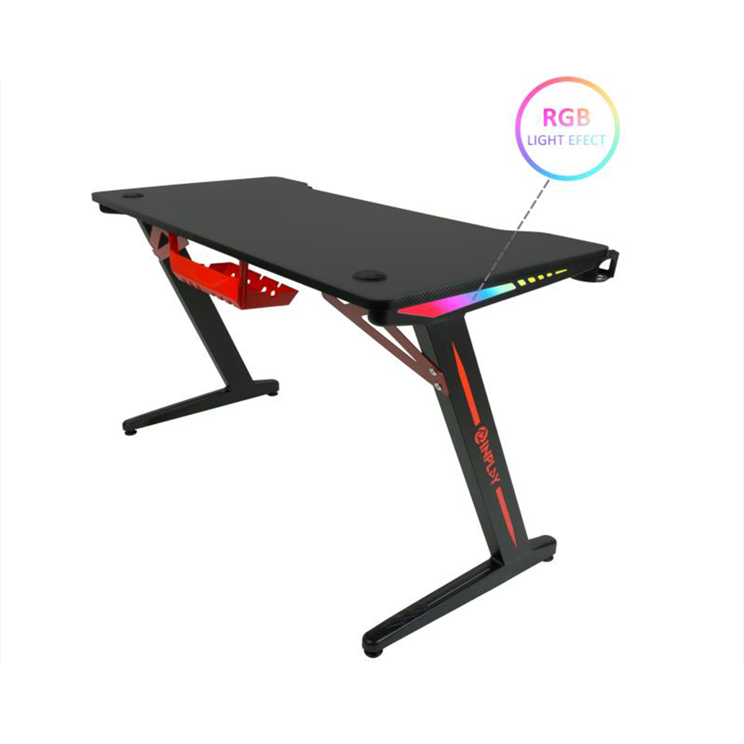 Keytech Gaming Table Black